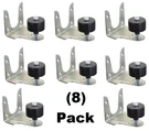 Stanley N100-875 Zinc Barn Door Guide Stay Rollers Pack. Fixed Price $146.97.