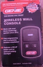 Genie Wall Console Garage Door Opener Intellicode Wireless 1022 1024 2022 2042. Fixed Price $24.99.