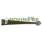 Garage Door Decorative Spear Hinge 16" Black Cast Iron + Hardware. Fixed Price $24.89.