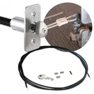 Key Lock Car Latch Emergency Cable Release Kit Garage Door Disconnect Universal. Fixed Price $69.95.
