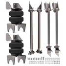 Weld On Triangulated Mount BRACKET+2X2500 Lbs BAGS+4 Link Kit Ford F150/F250. Fixed Price $281.29.