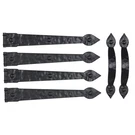 It Premium Carriage House Handle & Hinge, Black Garage Door Magnet, 4 H.... Fixed Price $37.59.