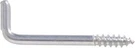 Hillman Square Bend Hooks 2-1/4" 5PC Zinc Hardware Essentials 852427. Fixed Price $5.95.