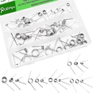 Ruibapa 50PCS Torsional Springs Assortment Kit 15 Sizes 304 Stainless STEEL,4.... Fixed Price $17.24.