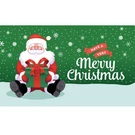 Garage Celebrations 7FT X 16FT Have Very Merry Christmas Door Cover. Fixed Price $181.41.