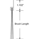 American Garage Door Supply BN91182-94 Brushseal, Dock Leveler, Nylon, 1-1/8-IN. Fixed Price $121.99.