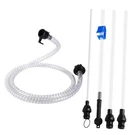 Pneumatic/manual Pump Vacuum Fluid Extractor Hose Kit, 5-PIECE, 59" Steel-wire. Fixed Price $52.91.