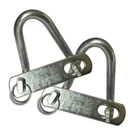 Garage Door Spring Containment W-hook Plates And Keeper Rings 2-PACK Accessory. Fixed Price $12.24.