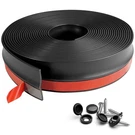 Fcsotsps Garage Door Seal Top And Sides 36FEET Universal Black We.... Fixed Price $36.54.