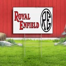 Royal Enfield Yard Sign Pvc Logo For Your Workshop Garage Man Cave. Fixed Price $19.19.