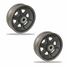 6" Cast Iron Groove Wheel W/ Sealed Bearing Comes With 1 Axel & Nut. Fixed Price $109.99.