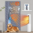 Zeiweo Thermal Door Curtain Fits Size 38" X 82" Magnetic Insulated Cov. Fixed Price $60.44.