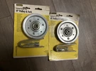 2X Stanley 73-0720 CD1820 Heavy Duty Galvanized Garage Door 4" Pulley And Fork. Fixed Price $29.95.