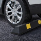 Heavy Duty Parking Stopper, 72 Inch, Set Of - Garage Floor Rubber Curb With Re. Fixed Price $133.79.