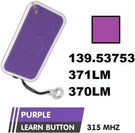 Chamberlian Replacement Garage Door Opener Mini Remote For Purple Learn Button. Fixed Price $9.25.