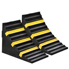 Reliancer 2PK Heavy Duty Large Industrial Rubber Wheel Chocks Reflective Hand. Fixed Price $57.72.