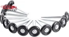 Home Master Hardware 1-3/4" Nylon Garage Door Rollers With Stems, No Bearings. Fixed Price $26.88.