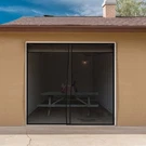Pure Garden Patio Single Car Garage Screen Outdoor Heavy-duty Weighted Mesh. Fixed Price $24.18.