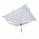Pig Leak Water Diverter Tarp Size 10' X Gray Polyester With Straps. Fixed Price $100.00.