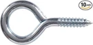 Hillman Screw Eyes 13/16" 10PC Zinc 852413 Hardware Essentials Hooks. Fixed Price $6.95.