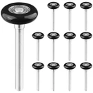 12 Pack 1.8 Inch Nylon Sealed Garage Door Rollers, Quiet/durable Black,. Fixed Price $40.69.