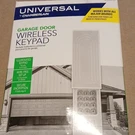 Chamberlain Clicker Universal Illuminated Wire-free Keypad KLIK2U 310-390MHZ. Fixed Price $15.00.