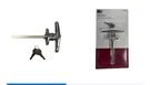 Reliabilt Garage Door T-style Keyed Lock Handle Chrome Zinc Die Cast. Fixed Price $11.50.