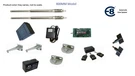 E8 400MM Stainless Automatic Dual Swing Opener For Gates Up 22 Feet Long. Fixed Price $482.00.