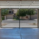2 Car Garage Door Screen Enclosure Bug Magnetic 16.5 X 7.5 Ft. Fixed Price $56.99.