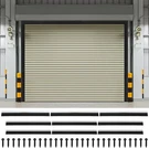 3" Garage Brush Seal Kit For Roll-up Doors 12 X 10FT Heavy Duty Nylon. Fixed Price $175.00.