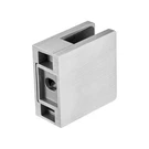 Vevor Glass Clamp, Pcs Square Railing Bracket For 0.31 "-0.47 Tempered. Fixed Price $34.73.