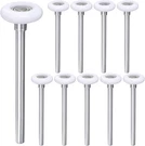 10PCS 1.8" Nylon Garage Door Rollers For Track, 6.2" Stem Quiet. Fixed Price $31.58.