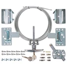 Garage Door Lock Kit, Complete Set With Spring Latch Keyed Handle, Home I.... Fixed Price $52.99.