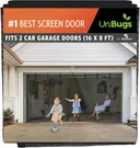 Unbugs Garage Screen Doors For 2 Car - Fits Double Up To 16. Fixed Price $99.71.