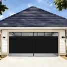Hblife Privacy Door Screen Blackout For 2 Car Garage, 16 X 7FT,. Fixed Price $97.99.