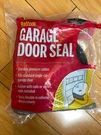 Md Building Products 03723 9 Ft. Black Rubber Garage Door Bottom Seal Open Bag. Fixed Price $15.99.