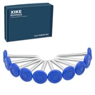 Xike 10 Pcs 2" Nylon Garage Door Roller 4" Stem, Max Quiet, Durable And Blue. Fixed Price $45.99.