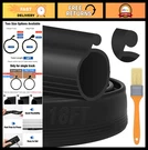 18FT Garage Door Bottom Seal Strip - Rubber Bulb, Weatherproof Replace. Fixed Price $73.99.