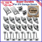 Garage Hinges And Rollers For 8' Height Doors, Hardware. Fixed Price $46.79.