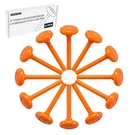 12 Pack 2" Nylon Garage Door Rollers, 4" Layer Stem, Quiet/smooth Garag.... Fixed Price $54.86.