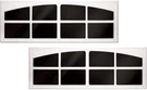 Coach House Signature Cor Simulated Garage Door Window Kit Easy-install Faux. Fixed Price $250.69.