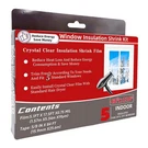 Fonsbleaudy 5-WINDOW Shrink Film Insulation Windows, Clear. Fixed Price $21.99.