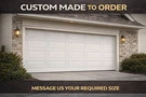 Durosteel Amarr Lincoln 1000 Series Single Layer Classic Overhead Garage Door. Fixed Price $2575.77.