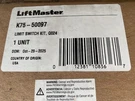 Liftmaster K75-50097 Limit Switch Kit, Q024 & SL3000ULE. Fixed Price $144.99.
