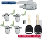 Ignition Switch Cylinder & 4X Left Right Door Lock W/ 2 Keys Compatible. Fixed Price $89.05.