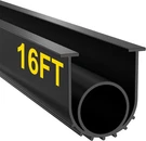16FT Garage Door Bottom Seals Threshold Buffering Weatherproof Sealing 5/16''. Fixed Price $22.99.