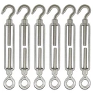 M6 Stainless Steel Hook And Eye Turnbuckle, To Shade Turnbuckles, S.... Fixed Price $18.42.