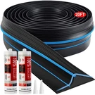 Universal Garage Door Threshold Seal Strip 20FT Kit - Waterproof Rubber Weather. Fixed Price $60.99.