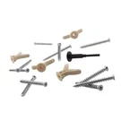 Rubbermaid Fasttrack Garage Rail Hardware Pack (lot Of 5). Fixed Price $14.99.