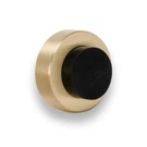 Evi Wall Mounted Doorstop Natural Silicone Brass Matte Finish Mod. I-254. Fixed Price $34.48.